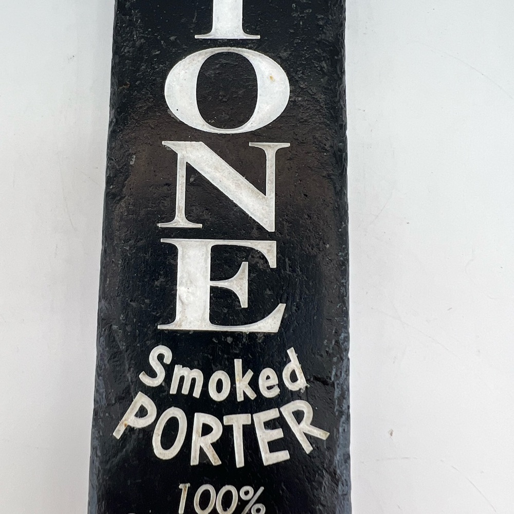 Stone Smoked Porter 100% San Diego Pub Bar Beer Keg Tap Handle Man Cave Brewery - Picture 2 of 7